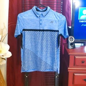 Boys blue polo shirt